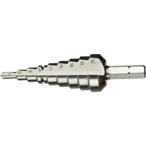 Wera 05104672001 843 HSS Getrapte boor Gezamenlijke lengte 20 mm Cilinderschacht 1 stuk(s)