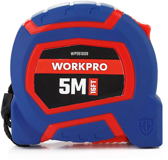 WorkPro WP261009 Rolmaat 5 m Nylon