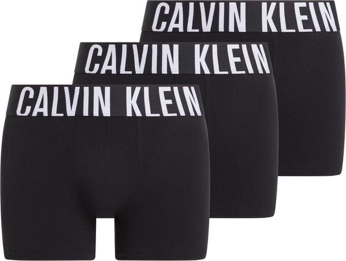 Calvin Klein Trunk (3-pack) - heren boxers normale lengte - zwart