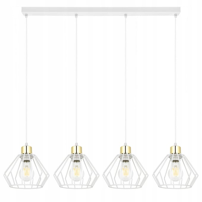 Hanglamp Kristal LED Wit Goud - Stijlvol en Modern