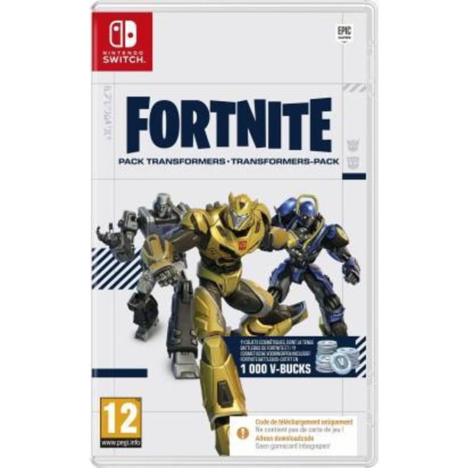 Nintendo Switch Switch Fortnite - Transformers Pack (code in box) Games