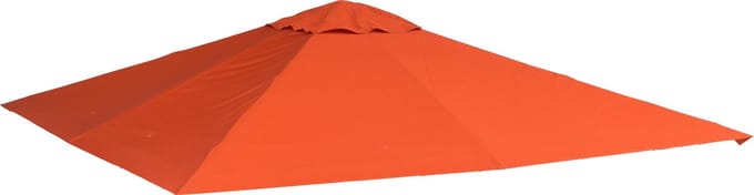 Outsunny - Partytentdak - 298 x 298 cm - Polyester - Oranje