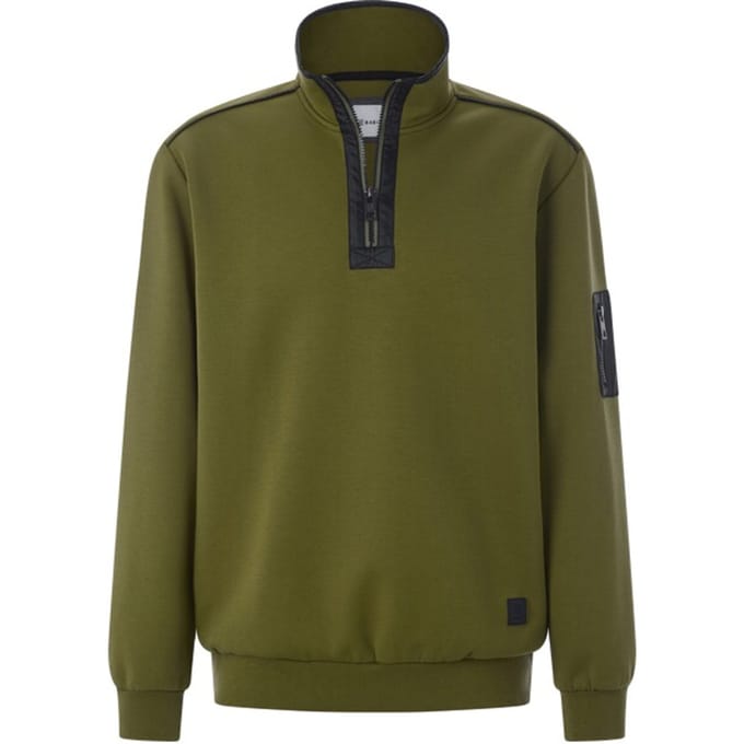 Babista herren Sweatshirt - 60/62 - olijf - Plus Size