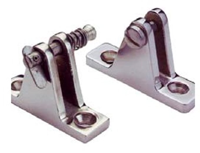 Dek scharnier met gaffelpen RVS 60 x 21 mm (GS72216)