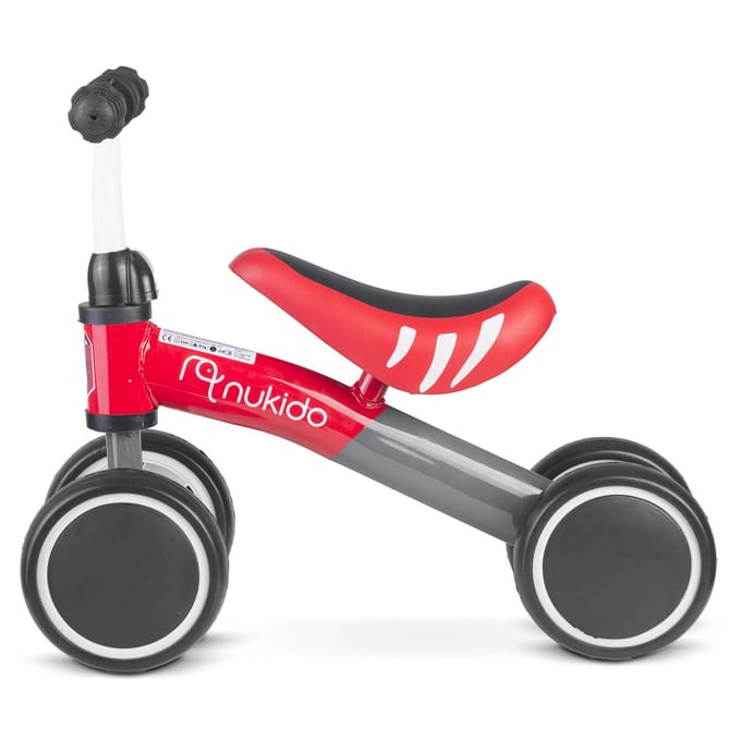 Nukido - Loopfiets - Metal Frame - Vier Wielen