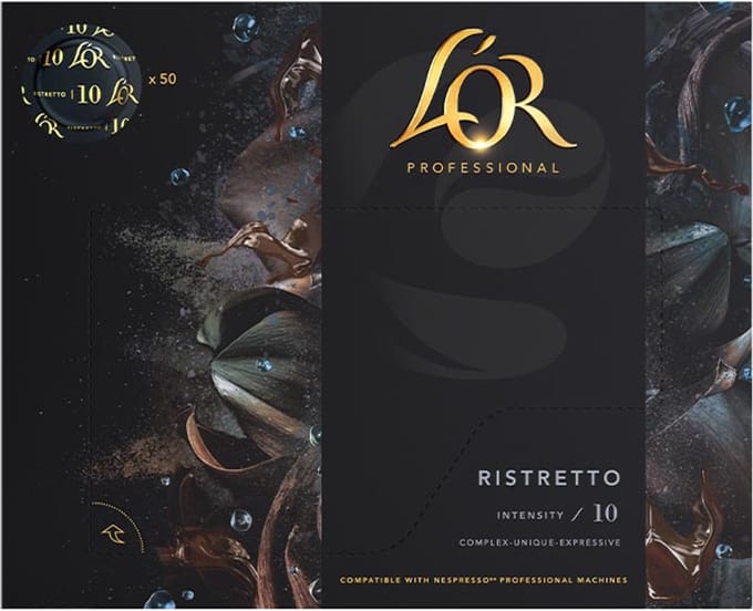 Douwe Egberts L'or professional discs Intensity 10 | Ristretto | pak van 50 discs
