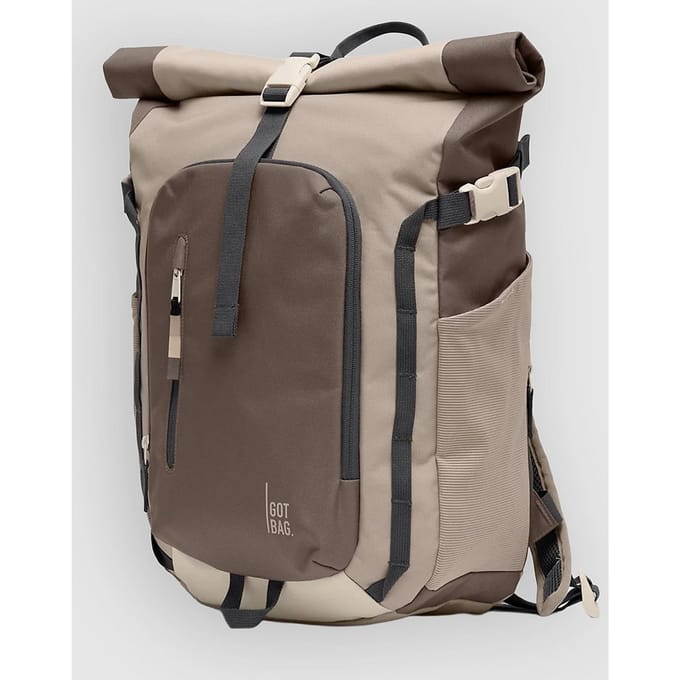 Got Bag Rolltop Adventure Monochrome Rugzak Beige