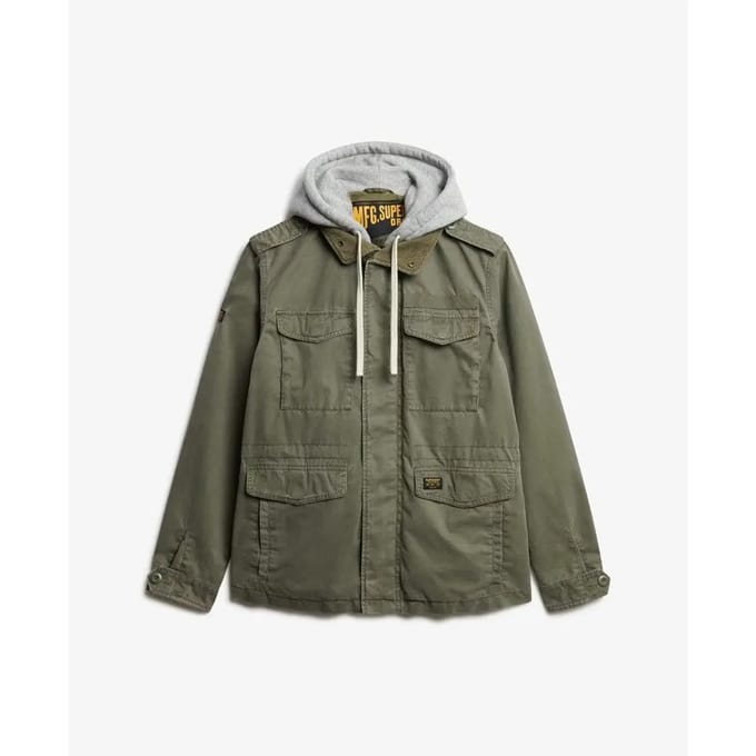Superdry - Rookie Field jack met capuchon - Heren - Buitenjassen