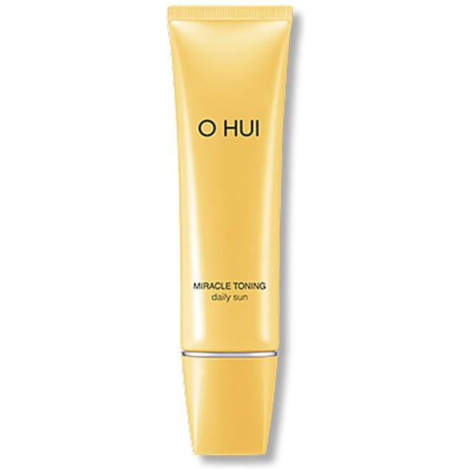[O HUI] Miracle Toning Daily Sun SPF 50+ PA++++ 50ml yellow