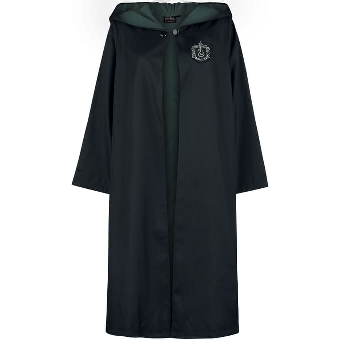 Harry Potter Cape - Slytherin - S-M tot XXL-3XL - zwart