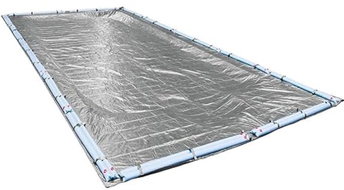 Heavy-Duty Winter Zwembadafdekking voor Inground Pools - 25x45ft