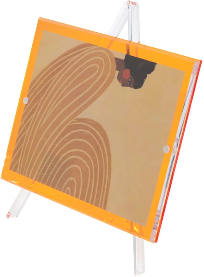 Fotolijst art oranje 18x13cm
