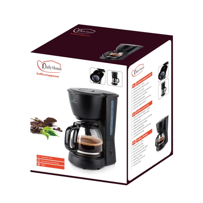 DAILY HOME KOFFIEZETAPPARAAT 1,25L
