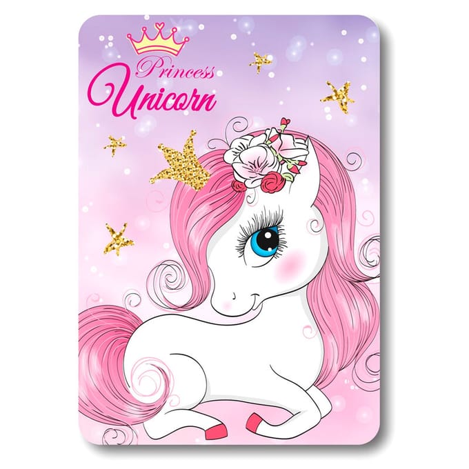 Unicorn fleece deke 100 x 140 cm