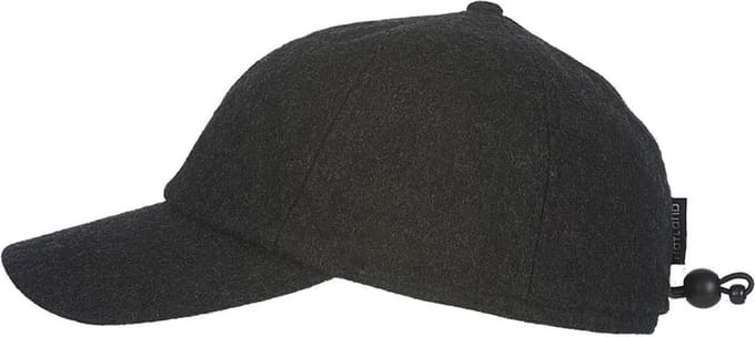 Hatland - Baseball cap voor heren - Lenox - Antraciet - maat S/M (56CM)