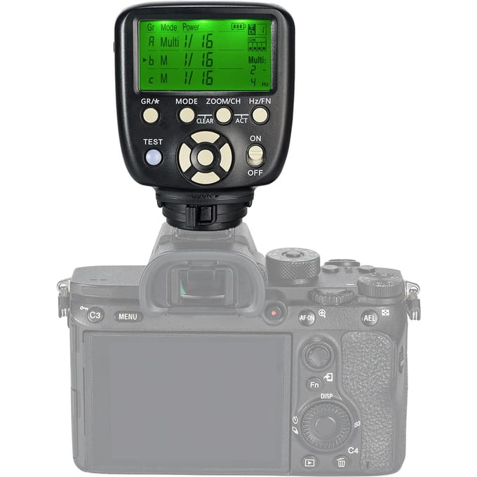 YONGNUO YN560-TX II/S Draadloze Flitser Trigger Controller Speedlite Zender Vervanging voor Sony zwart