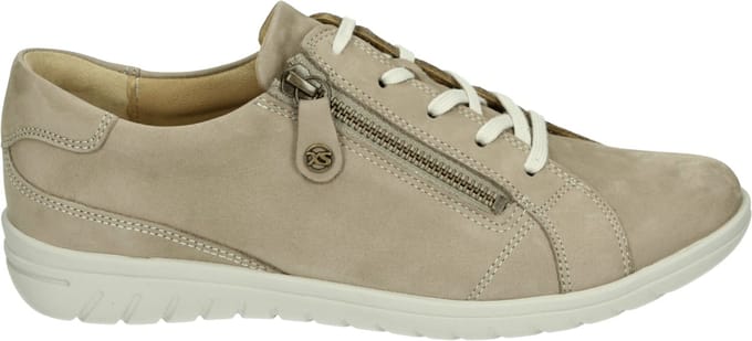Hartjes - 162.0883/99 - Dames veterschoenen - Kleur: Taupe - Maat: 36