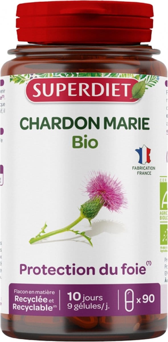 Superdiet Mariadistel Bio 90 Capsules