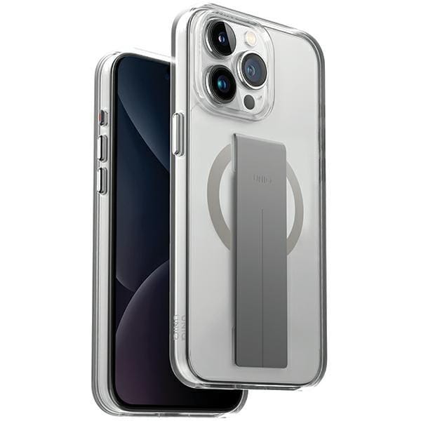 UNIQ Heldro Mag Mag Magclick Charging Case for iPhone 15 Pro Max - Transparent