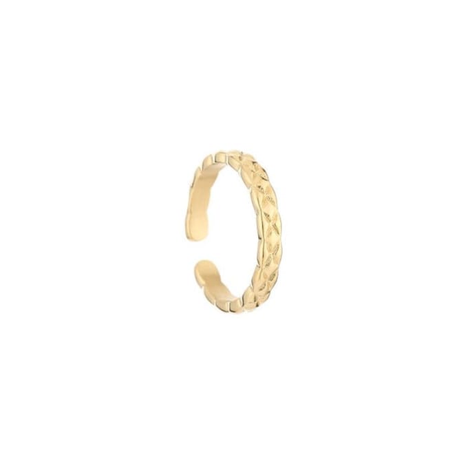 Bijoutheek Ring Bewerkt Goud JE12779 (One Size)