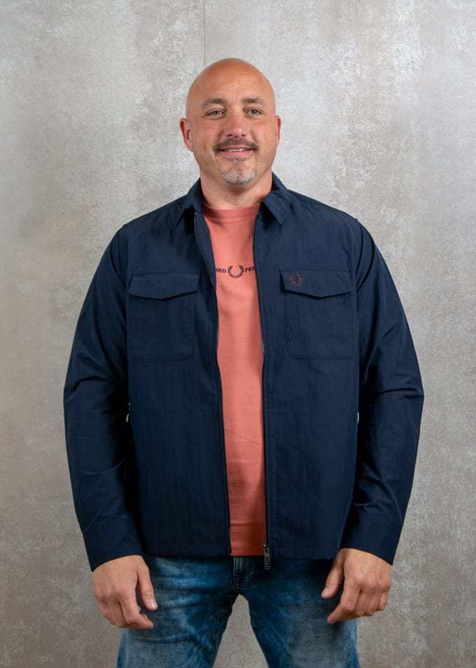Fred Perry Zip Through Overshirt