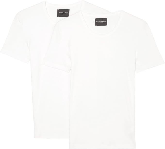 Marc O'Polo Heren onderhemd lange mouw 2 pack Iconic Rib Cotton