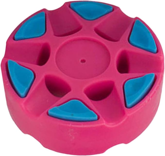 Hockey Puck - Sportbal Training - Off-ice Training - Wrijvingsbalans Ontwerp - 76 mm Diameter - Roze