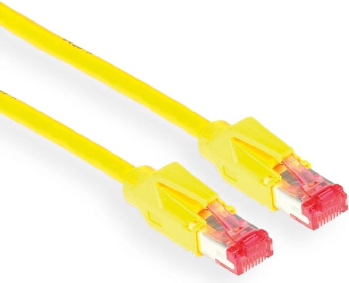 Draka UC900 premium S/FTP CAT6 Gigabit netwerkkabel / geel - 10 meter