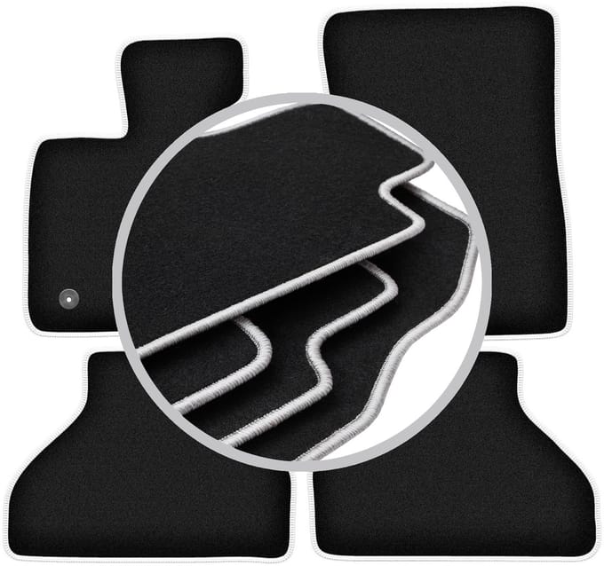 CARLUX-SILVER automatten voor: BMW X6 E71 SUV (2008-2014)