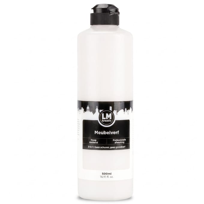 Kreativ - LM-Kreativ - Meubelverf - Waterbasis - Wit 500 ml