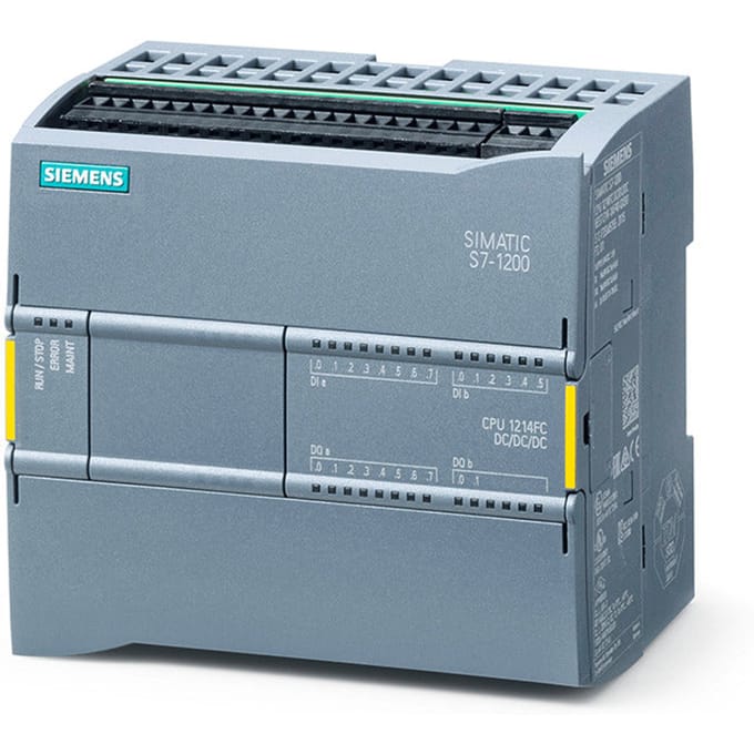 Siemens S7-1200F CPU 1214FC DC/DC/DC PLC Controller - 6ES72141AF400XB0