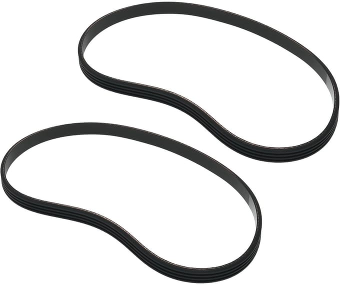 Dailygoods- Motor V-riem 470 mm - 4-rib ontwerp - 2 stuks - Rubber