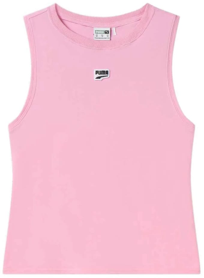 Puma Downtown Mouwloos T-shirt Roze M Vrouw