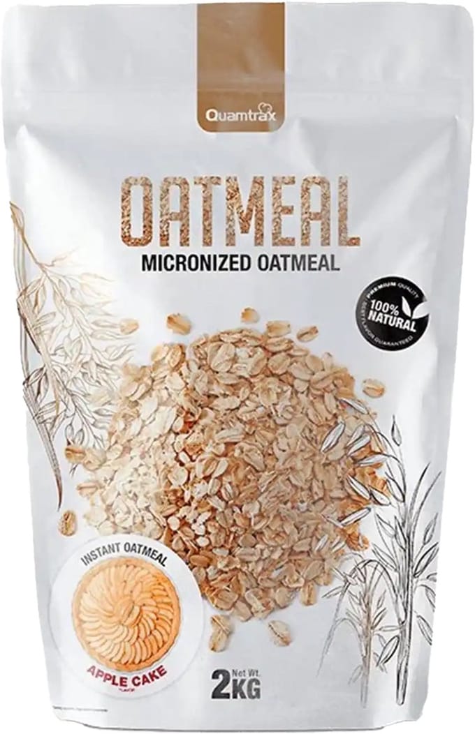 Quamtrax Nutrition Instant Oatmeal - Apple Cake