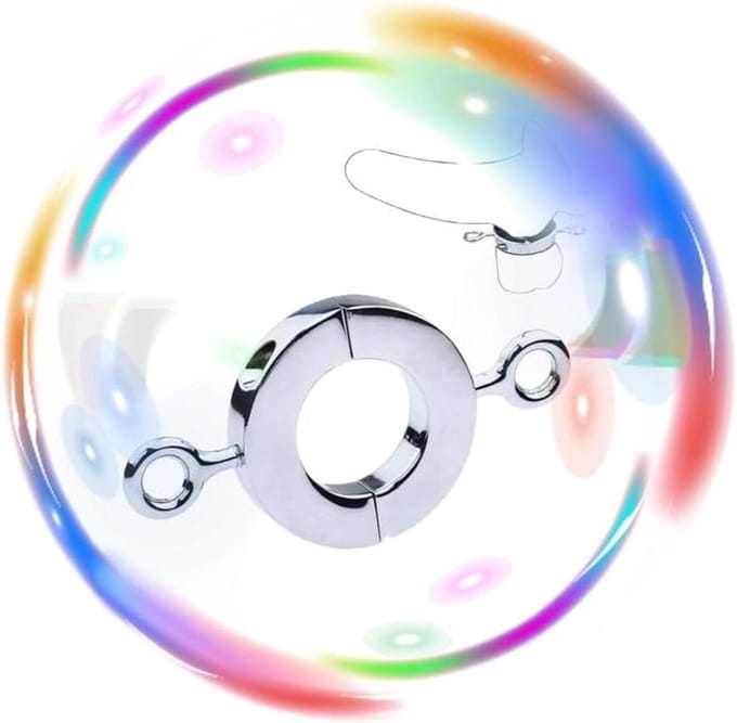 Multifunctionele Dunne Roestvrij Staal Gladde Spier Gewicht Trainer Ring-K + 4 (Bal-Vrij)