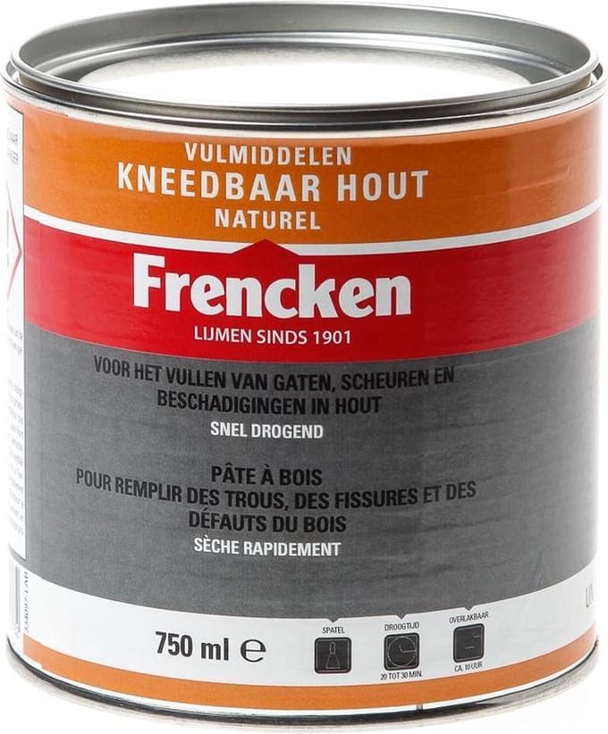 Frencken Kneedbaar hout - Naturel - 750ml