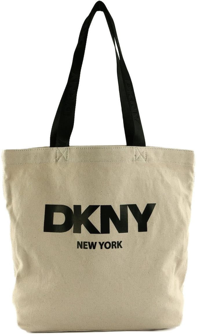 DKNY shopper schoudertas Izzy Tote Bag Natural crème