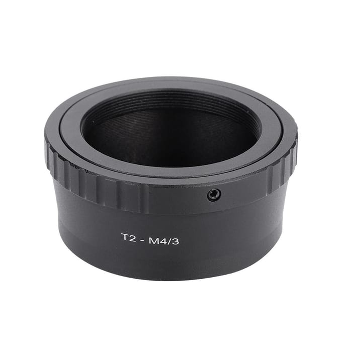 Lensadapterring voor Olympus Spiegelloze Camera T2‑M4 3 Telescoopbevestiging black