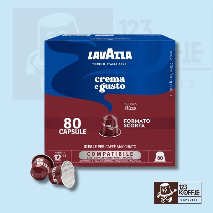 Lavazza Crema e Gusto Ricco 80 st. Nespresso