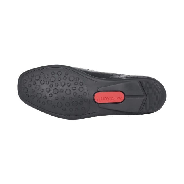 Waldläufer Harriet - dames moccasin - Zwart - maat 35 (EU) 2.5 (UK)
