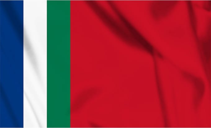*** Grote Molukse Vlag 90x150cm - Vlag Molukken - van Heble® ***