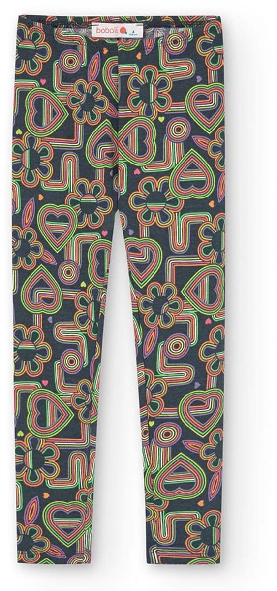 Boboli Stretch Knit Leggings Veelkleurig 4 Years Meisje