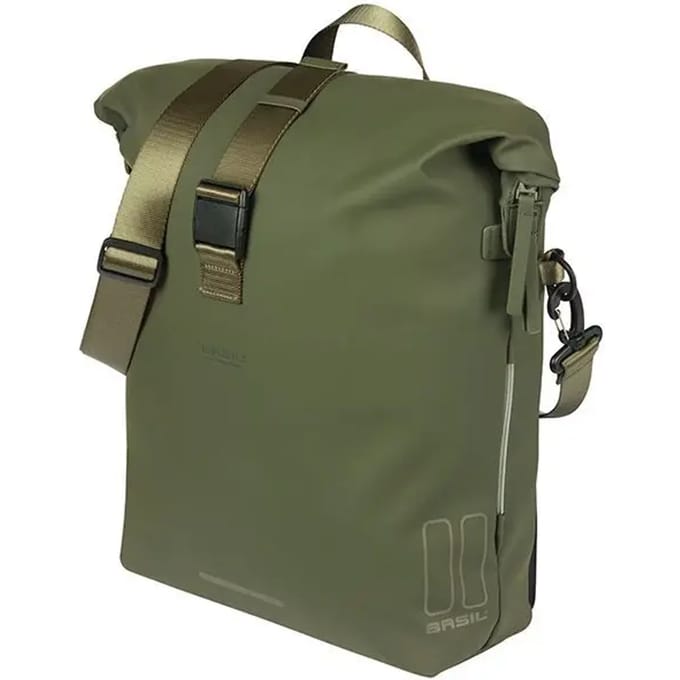 Basil SoHo MIK STUDS fietsschoudertas, 17L, groen