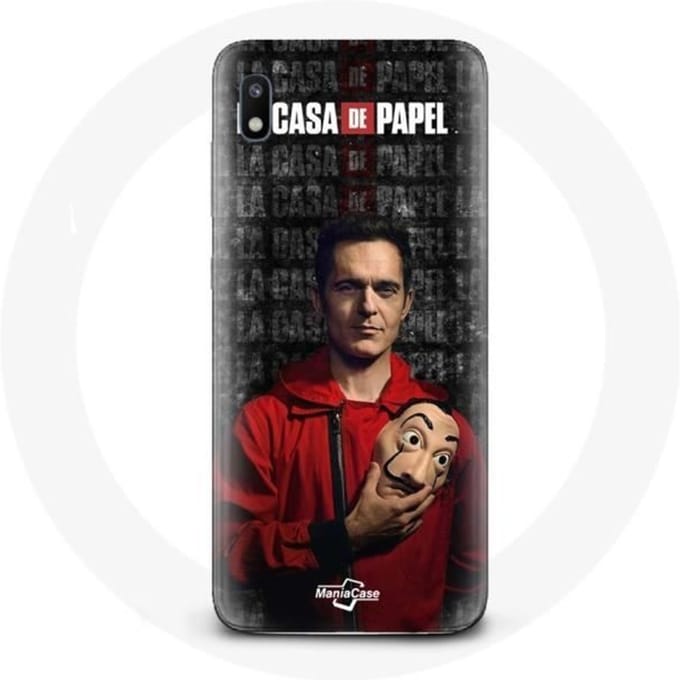 Hoesje voor Samsung Galaxy A10 La Casa De Papel Berlin Masker
