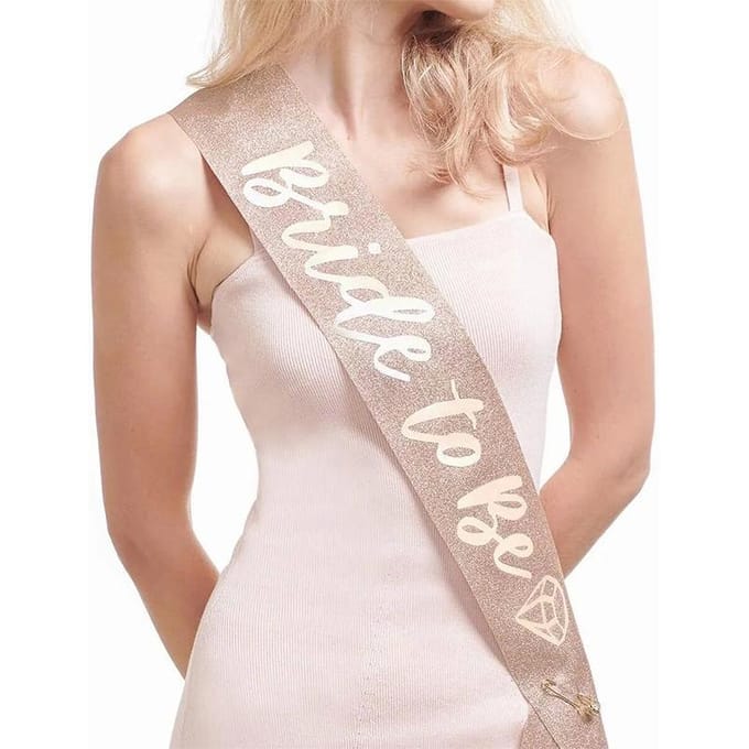 Bruidssjerp Kroon Sluier Set Feestleger Kroon Bruidsdouche Decoratie Accessoires Set 1 beige