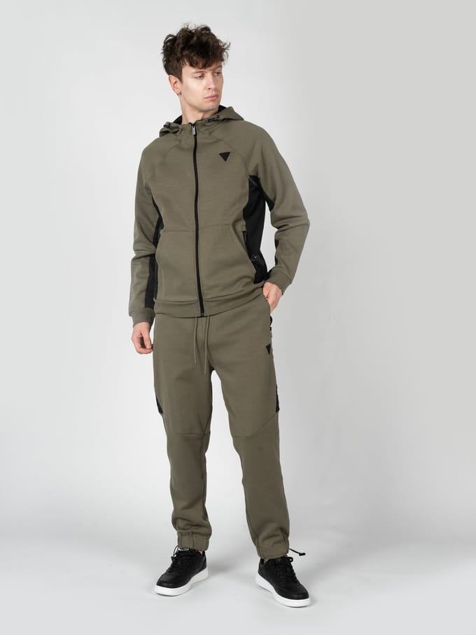 Guess broek Remy Mannen groen