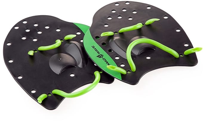 Madwave Pro Zwemplankjes Groen,Zwart L