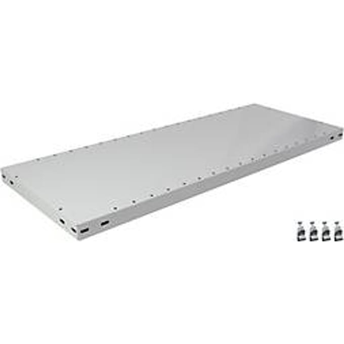 SCHULTE Lagertechnik MULTIPlus 250 extra legbord, 1000x 300mm, rand 40 mm, met 4 legbordsteunen