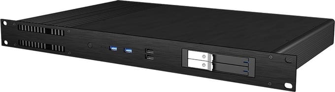Akasa Galileo TU1 Plus,Intel LGA1700 1U fanless Thin Mini-ITX case