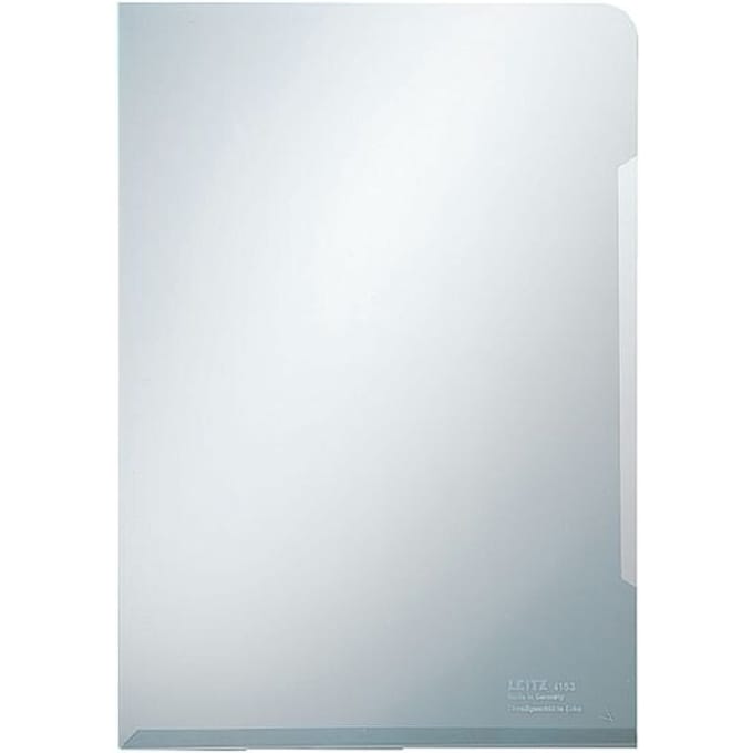 Leitz Zichttassen 4000 DIN A4 Polypropyleen 0.13 mm Kleurloos 40000003 100 stuk(s)